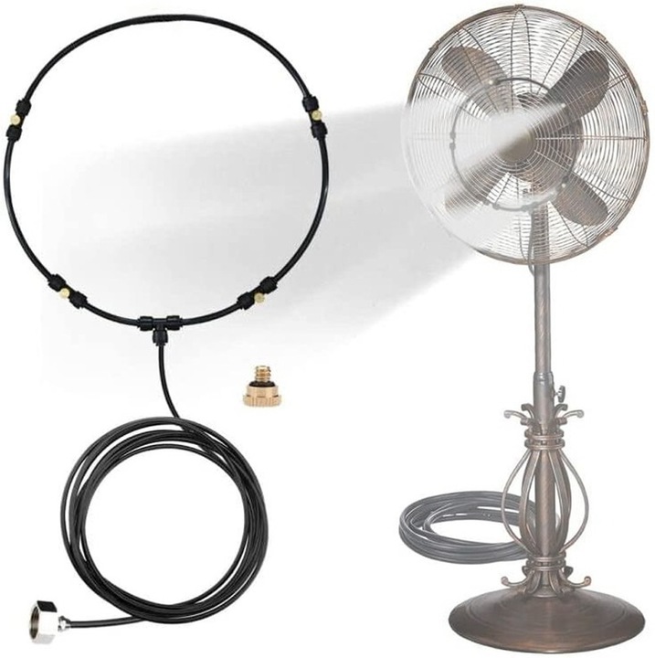 Sistem de aburire pentru ventilator 10m cu 4 duze