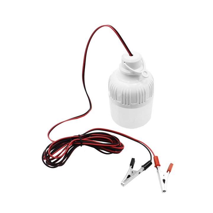 Lampa de lucru LED 10W 12V 14 SMD alb rece 12x6cm