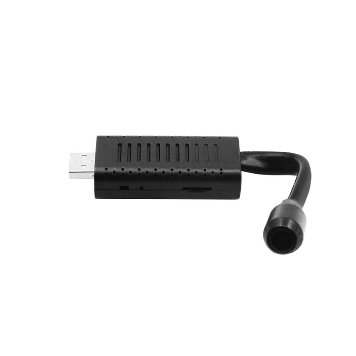 Camera de supraveghere USB ascunsa cu Wifi Inregistrare FHD fara fir cu baza flexibila Mini-Wi-Fi