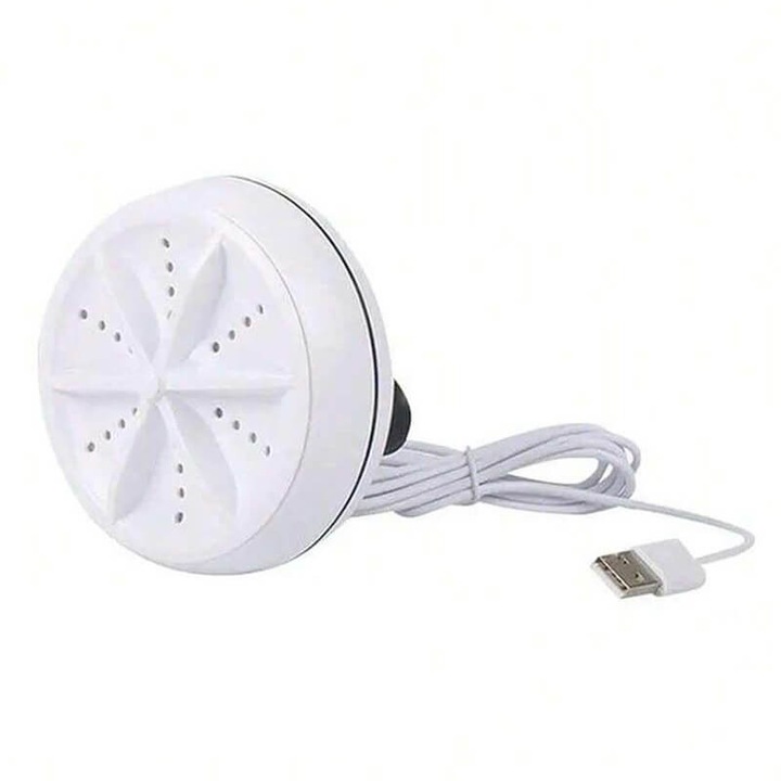 Mini masina de spalat portabila cu centrifugare si alimentare USB