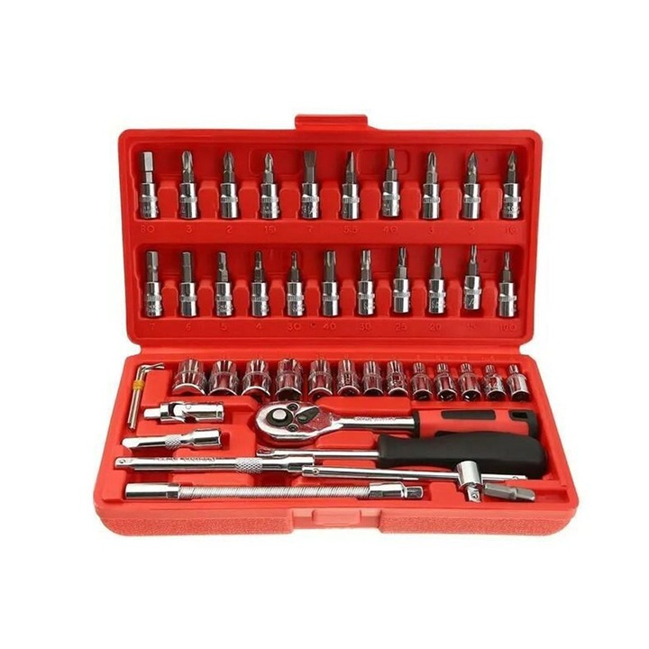 Trusa chei 14" 46 buc