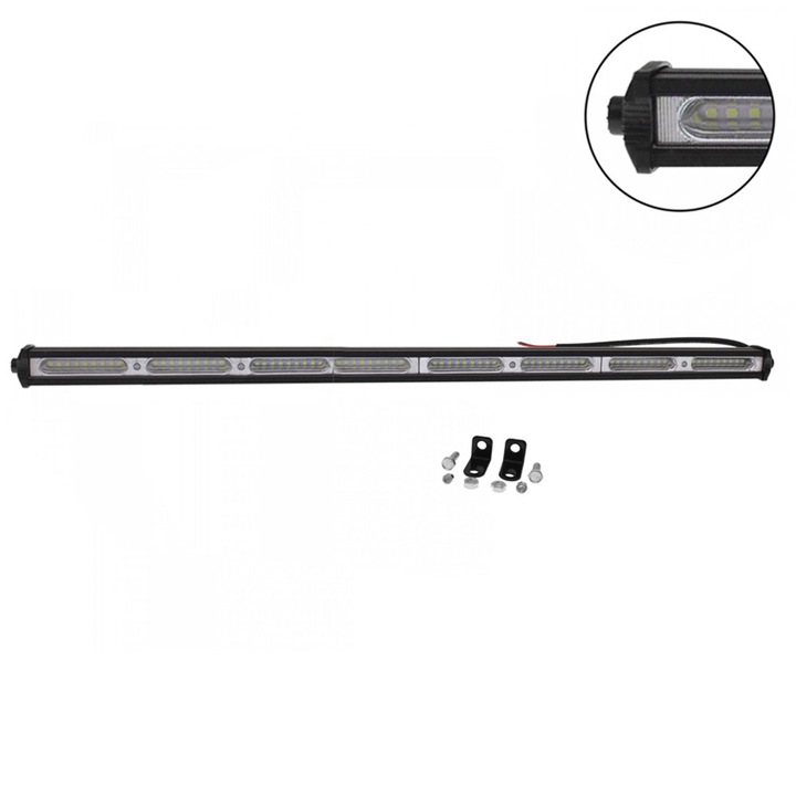 Proiector LED, 216W, 12V-24V, 6000K, 64x5x3cm, IP68