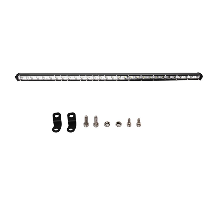 Proiector LED, 90W, 12V-24V, 7200LM, 6000K, dimensiuni 78x5x2cm, IP68