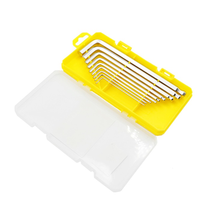 Set chei Allen Mpilias 9 teme cu casetina, 1.5-10mm, 0.376 kg