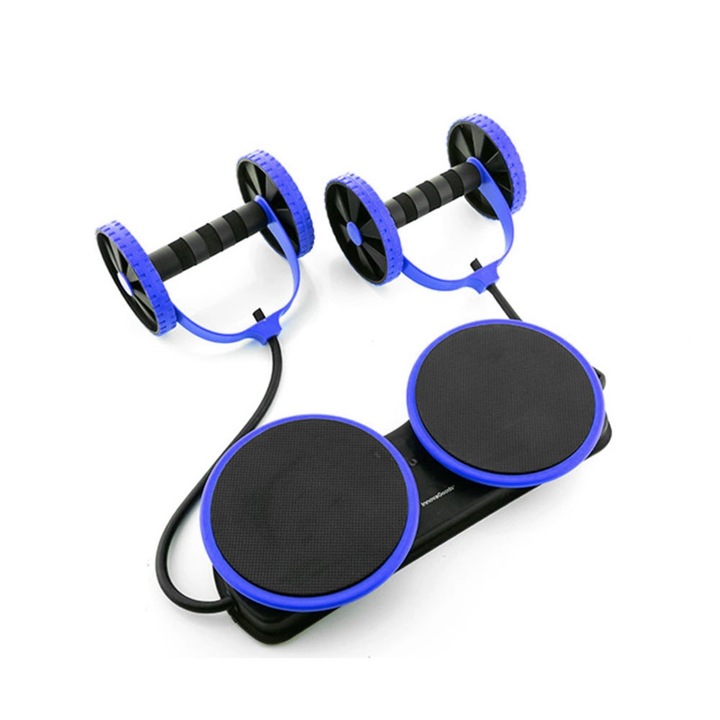 Platforma cu discuri rotativi si elastice pentru exercitii, CX-13, 44x20x15cm, 1.560kg