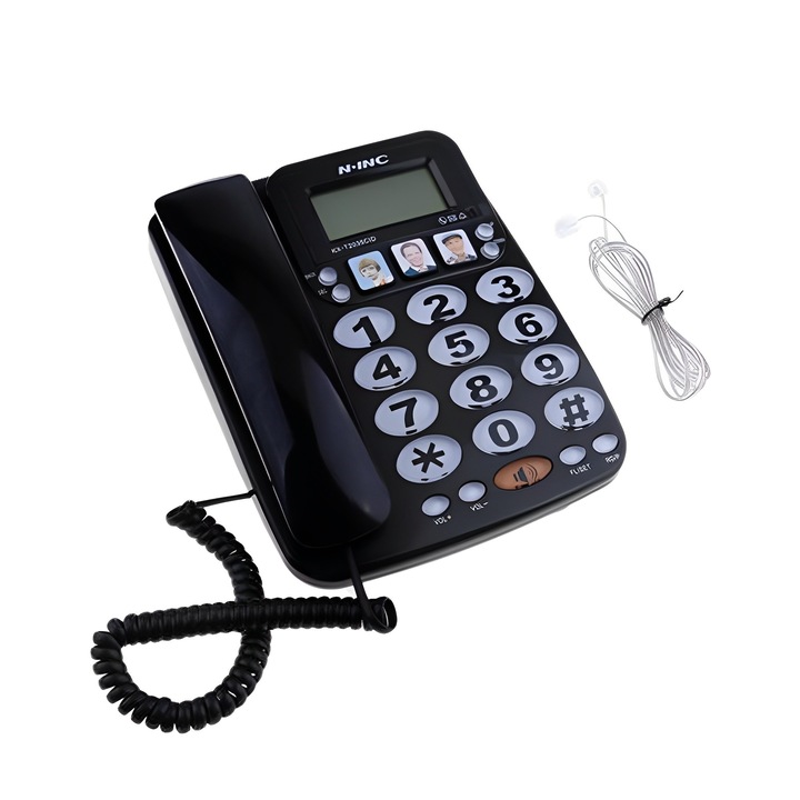 Telefon cu fir Gondola N-INC KX-T2035CID, 20x16x7cm, 0.670kg