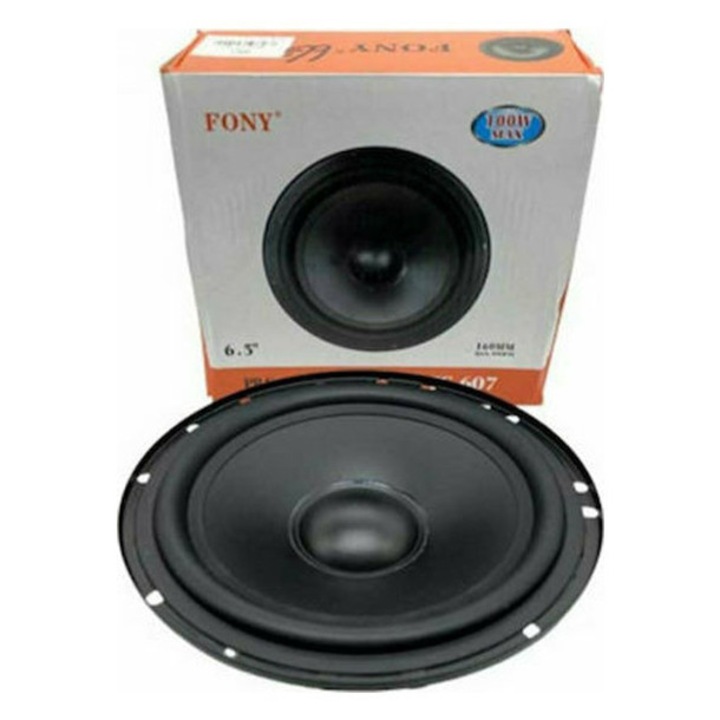 Difuzor auto 6.5" 100W, 16.5x16.5x5cm