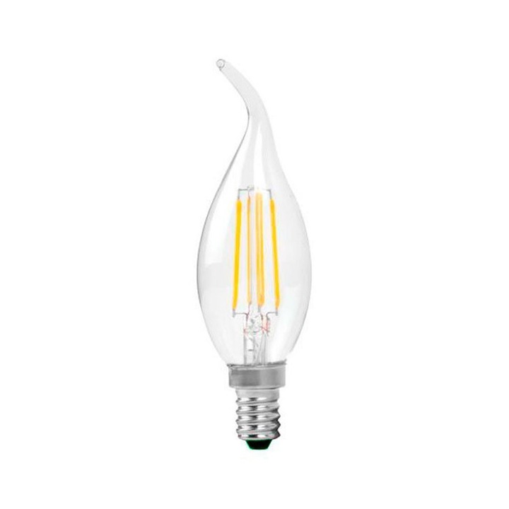 Lampa LED E14 4W 800LM 2700K, alb cald, dimabila, 3cm