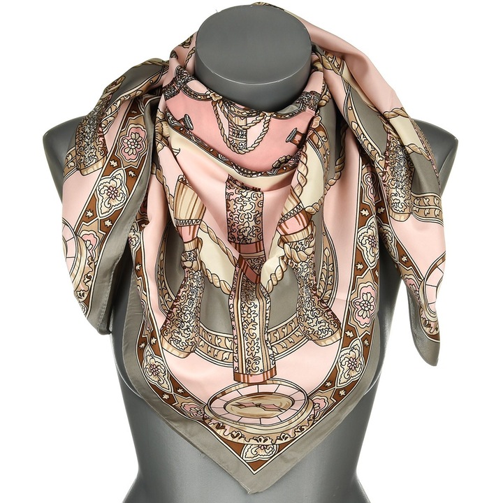 Esarfa dama, model MDB-28a, poliester, 90x90cm