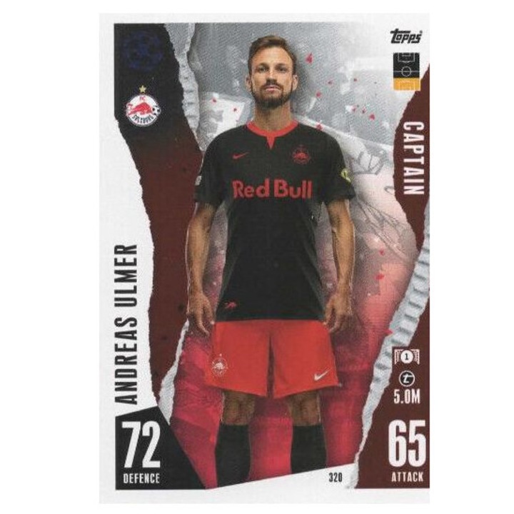 Cartonas de colectie Match Attax 2023/24 320 Andreas Ulmer, Topps