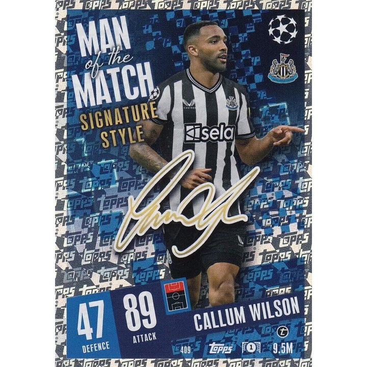 Match Attax 2023/24 409 Callum Wilson Topps