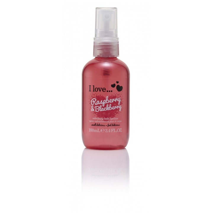 Parfüm I Love, I Love, parfüm spray, málna és szeder, 100 ml