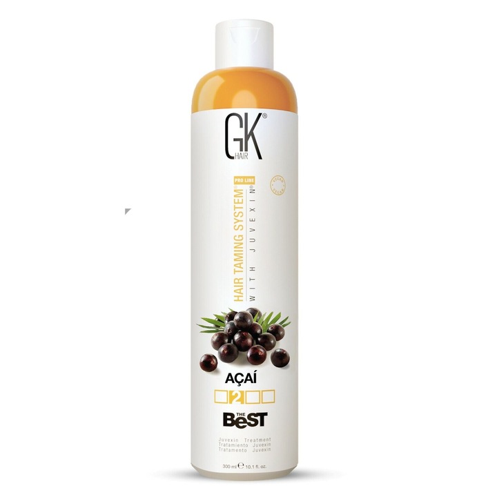 Tratament pentru par, Global Keratin, The Best Acai, 300 ml, netezire