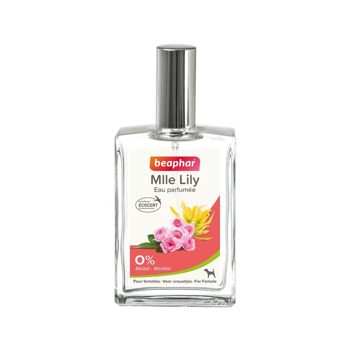 Beaphar Apa de Parfum, Mlle Lily, Pentru Caine Femela, 50 ml