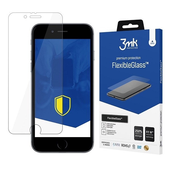 Sticla de protectie 3MK FlexibleGlass pentru Samsung G715 Xcover Pro, sticla hibrida flexibila 0,2 mm, transparenta, P/N 5903108228589