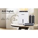 Dezumidificator Profesional CONOPU 3 in 1, Portabil, Detasabil, 800mL/zi, uscare+mod de repaus, casa, subsol, birou, 80m², 180m³/h