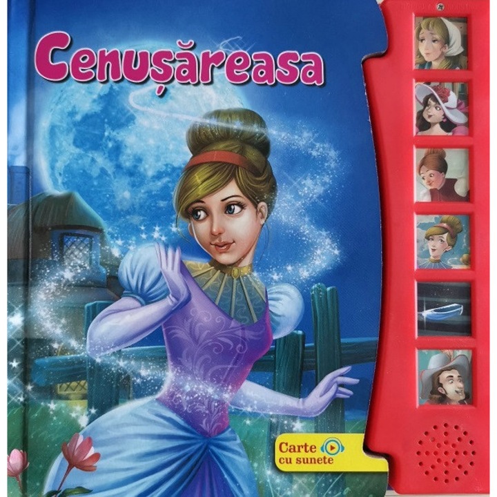 Cenusareasa. Carte cu sunete - Flamingo