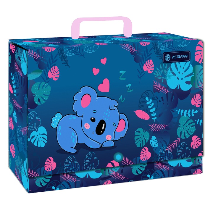 Mapa cu manere, ASTRA, carton, A4, 33x24.8x9cm, multicolor