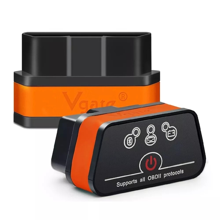 Car 2 Bluetooth OBDII автомобилен тестер, поддръжка на Android, компактен размер, стабилна свързаност