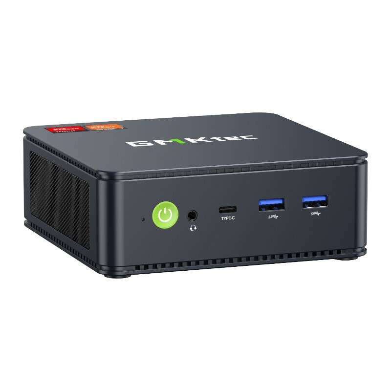 MINI PC K6, Ryzen 7 7840HS, GMKtec, 32GB RAM, 1TB SSD, negru - eMAG.ro