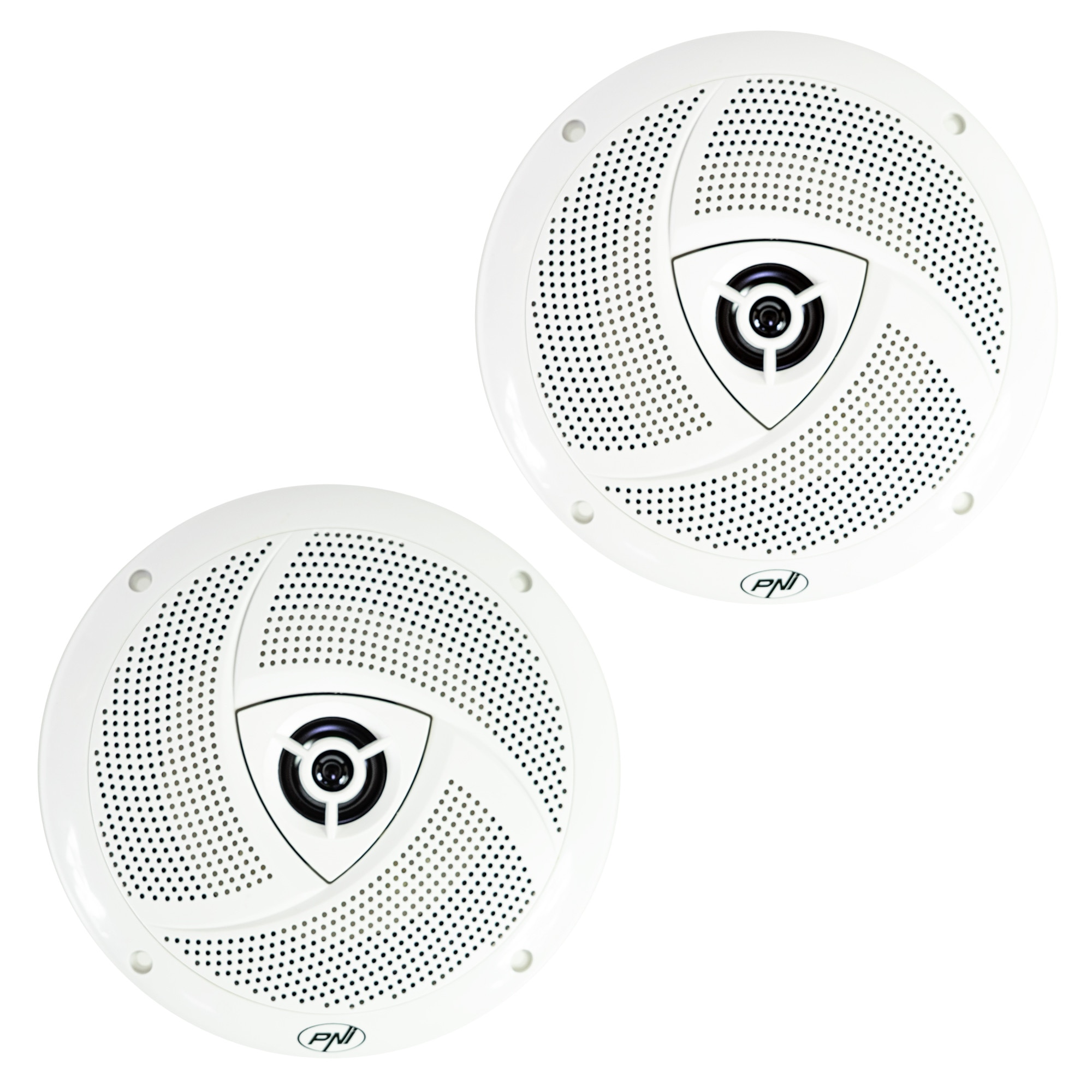 PNI HiFi650 coaxiale autoluidsprekers, 120W, 16,5 cm, 3 paarden, inclusief rooster set van 2 stuks