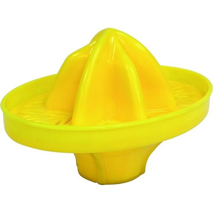 Kézi citrusfacsaró, sárga, Fackelmann