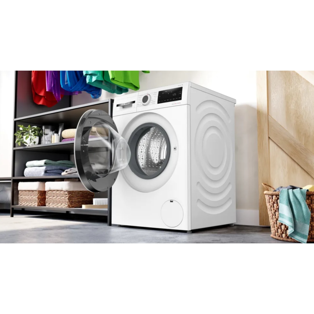 Masina de spalat rufe cu uscator Bosch WNG2540LSN, 10,5 kg, alb, 1400 rpm