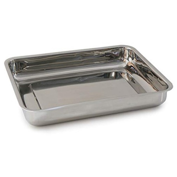 Tava din inox Grunberg, Dimensiuni 29x23x5.50 cm, IMT29