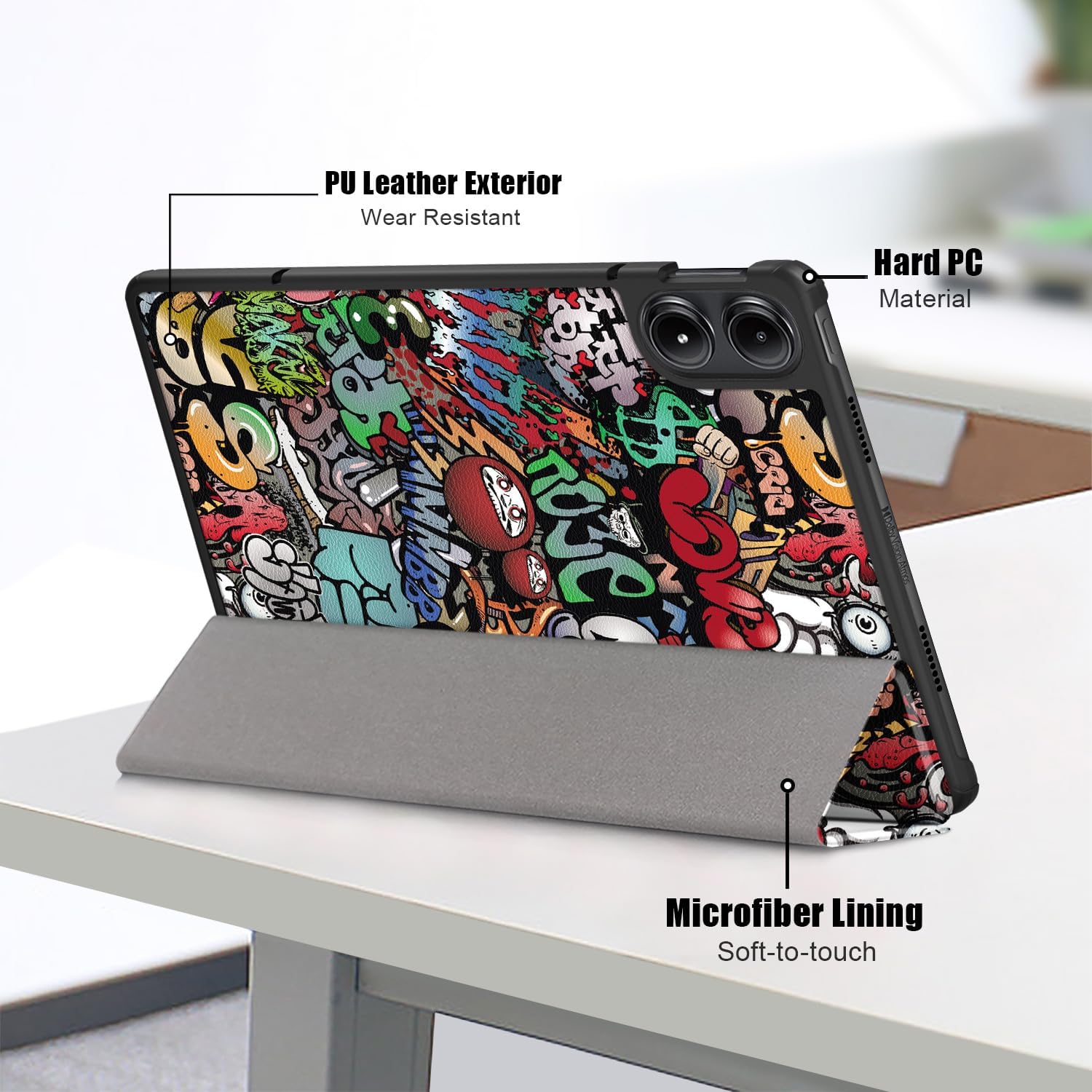 Husa tableta, LelonHo, pentru Xiaomi Redmi Pad Pro 12.1 Inch 2024, multicolor
