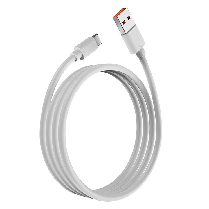 Кабел за данни, USB A към USB C, 1.5 м, бързо зареждане 60W, трансфер на данни, устойчив PVC