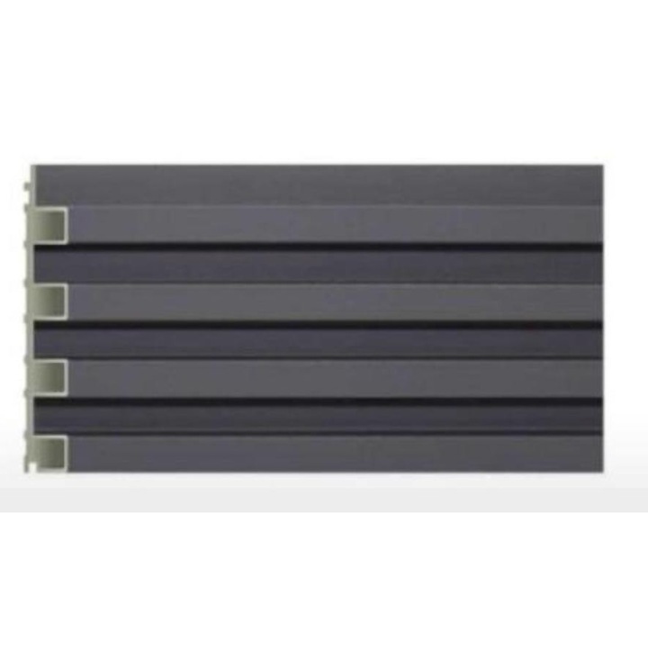 Prémium díszbordás anyag Finest Grey 2,7m*15cm