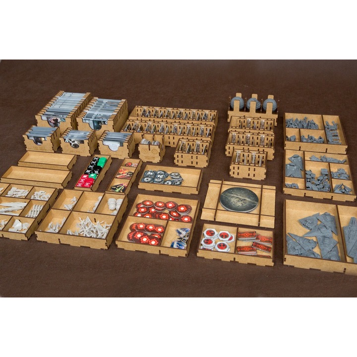 Insert pentru jocul Star Wars: Rebellion, reDrewno, HDF, set