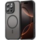 Husa pentru Motorola Edge 70, SKYDDAR INNOVATION, HaloFrost MagSafe II, Antisoc, set cu sticker, Negru