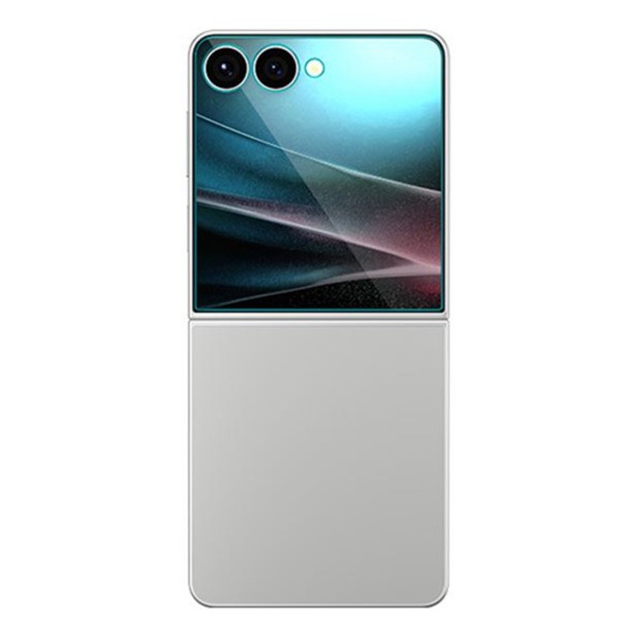 Set 2 folii sticla Spigen Glass tR EZ Fit HD, compatibil cu Samsung Galaxy Z Flip 7, Transparent