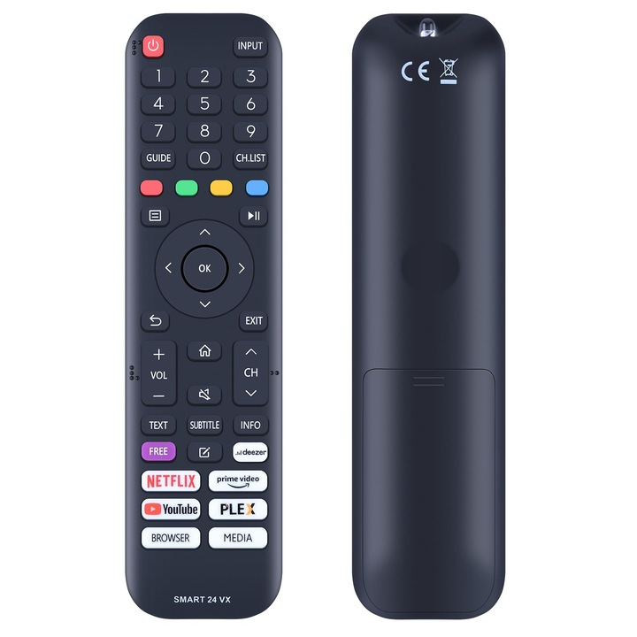 Gouyesho Telecomanda De Schimb Noua Pentru Dyon Smart 24 Vx, Smart 32 Vx, Smart 40 Vx, Smart 43 Vx