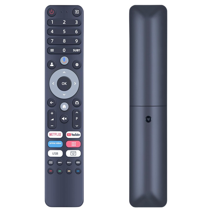 Gouyesho Telecomanda De Schimb Noua Pentru Ok. Uhd Led Tv Otv 40Gf-5023C, 32Gh-5023C, Otv 43Au-5023C, Otv 50Au-5023C, Otv43Au-5023C, Otv50Au-5023C, Otv40Gf-5023C, 32Gh-5023C