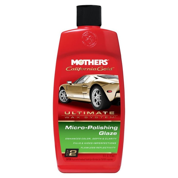 Solutie Auto Mothers California Gold – Micro-polish pentru mascarea imperfectiunilor si stralucire, 473ml