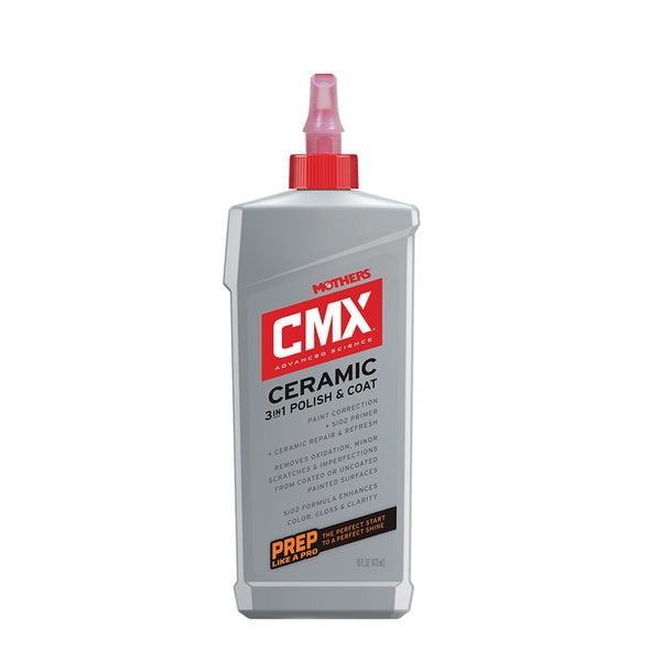 Solutie Auto Mothers CMX – Solutie polish si protectie ceramica 3-in-1, 473ml
