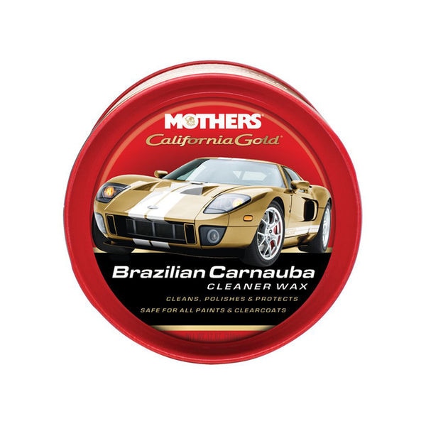 Solutie Auto Mothers California Gold - Pasta Ceara auto premium 2-in-1 cu carnauba, 340g
