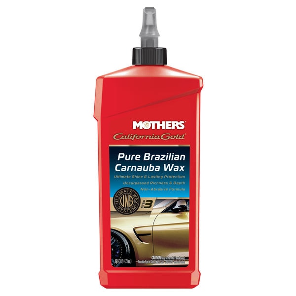 Solutie Auto Mothers California Gold – Solutie Ceara lichida auto, stralucire intensa si protectie premium, 473ml