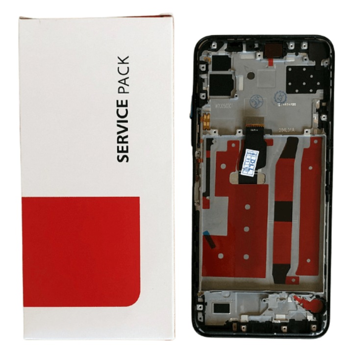 Дисплей за Huawei P40 Lite 5G, Service Pack, С Рамка