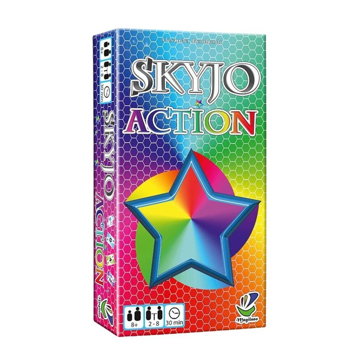 SKYJO társasjáték készlet, többszínű, 19x10x3.8cm