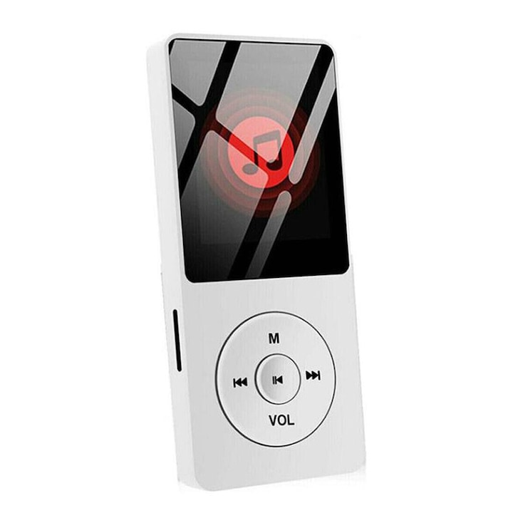 MP3/MP4 lejátszó, 128GB, Bluetooth-támogatás, FM rádió, készlet