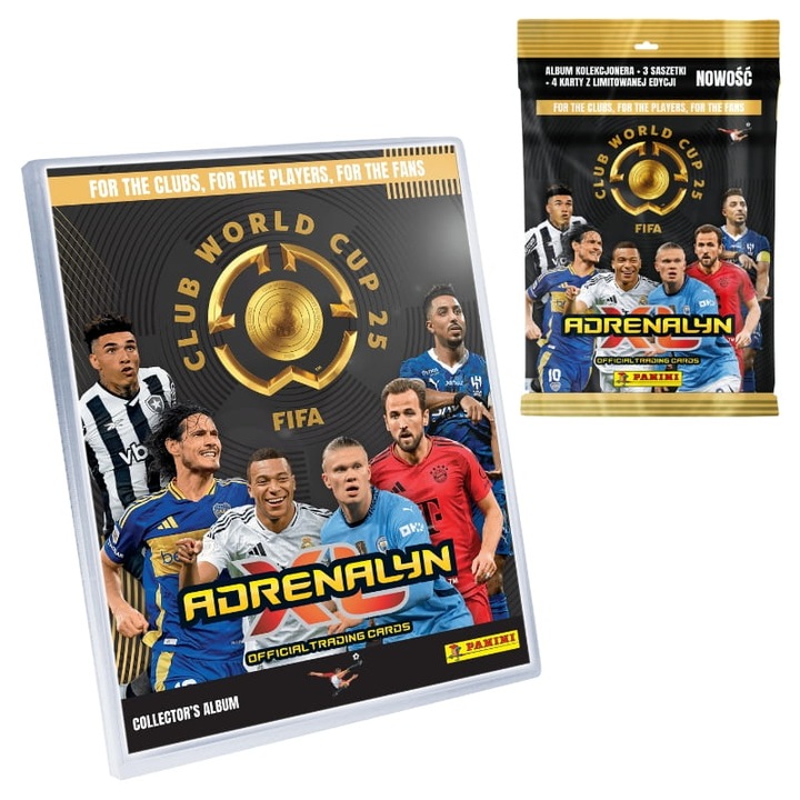 FIFA Club World 2025 Adrenalyn Mega kezdőcsomag