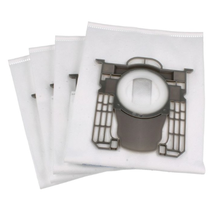 Saci aspirator pentru Electrolux, Aeg, Beko, LG, Rowenta, Samsung, FL0007-K, 4 bucati + FIltru
