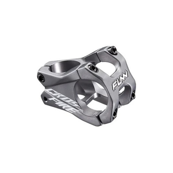 Тръба Funn Crossfire, кована Al.6061, 31.8 мм, височина 0.1-1/8, удължение: 50 мм, сива, HS18CF050G00-05, AM