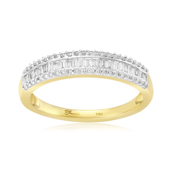 Inel Aur 18k Diamante BLANCO'S, RA15215-Y53, Marime 53