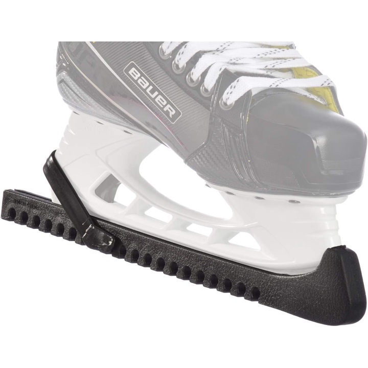 Protectie pentru marginile patinelor de gheata, Blue Sports, plastic NP214, negru, 1 pereche