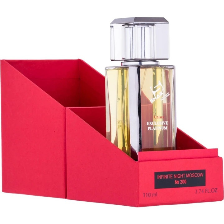 Parfum Unisex SHAIK Infinite Night Moscow Platinium, aromă florală, lemnoasă, 110 ml