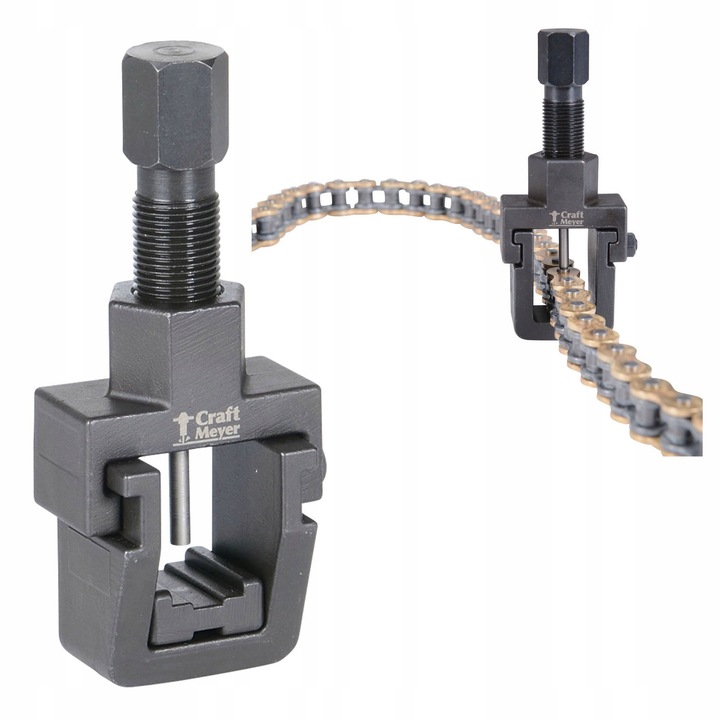 Craft-Meyer motorkerékpár láncfelszerelő szerszám DID és Saito láncokhoz 520x525x530